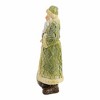 K & K Interiors 6.75 In Frosted Santa Bag Woodland Bell Santa Sculptures - 3 of 4