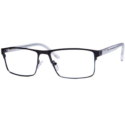 Ernest Hemingway H4902 Designer Eyeglasses In Matte Black/crystal 57 Mm ...