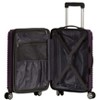 Rockland Star Trail Hardside Spinner Wheel Luggage Purple Carry-On 20-Inch - 3 of 4