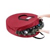 Tiny Tim Totes 36" Wreath Storage Bag Red - image 2 of 4