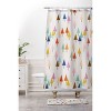 Deny Designs Showmemars Colorful Little Festive Trees Memory Foam Bath Rug: Abstract Microfiber, Machine Washable - image 4 of 4