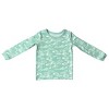 tiny knot co. Toddler Gender Neutral Buttery Soft Durable, Tagless Printed TENCEL Modal Pajama Set - 2 of 4
