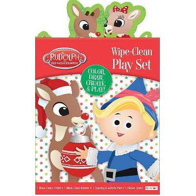 Rudolph Wipe Clean Play Set