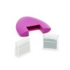 Dritz Chalk Wheel Kit Extra Fine Lines: Crafting & Sewing Tool, Manual, Purple, Plastic - 3 of 4