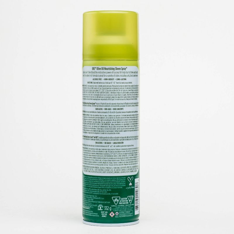 ORS Olive Oil Nourishing Sheen Spray - 11.7oz, 4 of 8