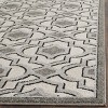 Amherst AMT432 Power Loomed Area Rug Ivory / Grey 4' X 6' - Safavieh. - 3 of 4