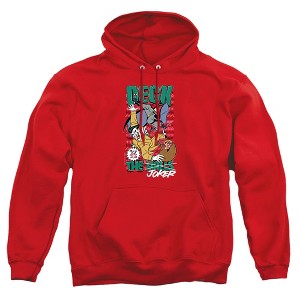 Men's Batman The Animated Series Christmas Deck The Halls Pull-Over Hoodie - 1 of 4