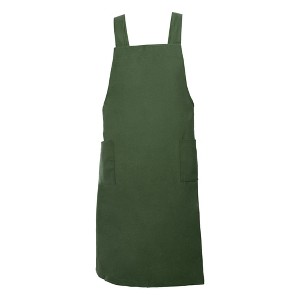 Unique Bargains Cross Back Apron with Pockets 1 Pc - 1 of 4