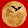 Men's Design By Humans Halloween - Moon By MonkeyStore Tank Top - 2 of 3