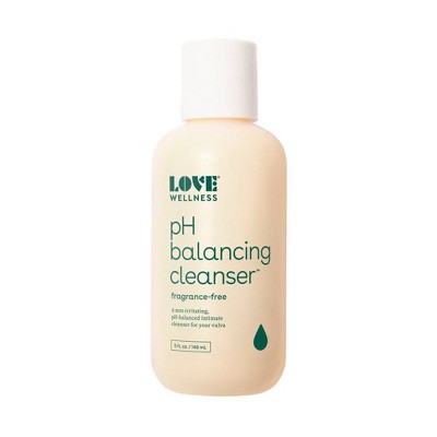 Love Wellness pH Balancing Cleanser For Sensitive Intimate Cleansing - 5 fl oz