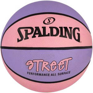 Spalding Street 28.5" Outdoor Basketball - Pink/Purple - 1 of 2