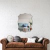 Chloe`s Reflection Vertical/horizontal Hanging Novelty Shaped Frameless Wall Mirror 32`` Height - 3 of 4