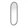 CIPACHO Gold/Sliver Iron Art Oval Retro Mirror - Antique Effect, Wall - Hanging for Living Room, Bedroom & Entrance - 3 of 4