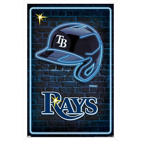 MLB Tampa Bay Rays - Logo 16 Wall Poster, 22.375 x 34