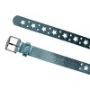 CTM Women's Metallic Star Notch Belt - 2 of 4
