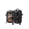 ORRD Double-Layer Charcoal Grill | Smokeless Vertical BBQ Stove for Healthy Braising & Smoking | Outdoor Cooking - 2 of 4