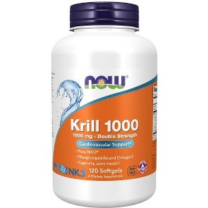 Neptune Krill Oil 1,000 mg by Now Foods  -  120 Softgel - 1 of 3