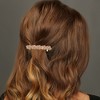 Unique Bargains Grace Crystal Spring Clip Hairpin Hair Barrettes 1 Pc - 2 of 4