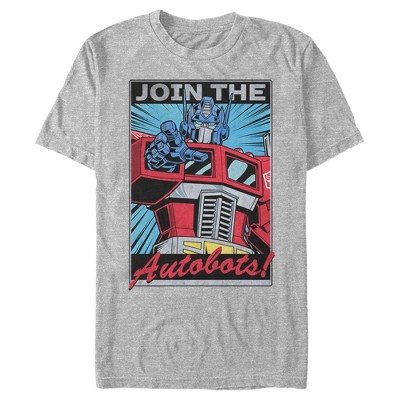 Men's Transformers Optimus Prime 80s Retro T-Shirt - Black - 2X Large