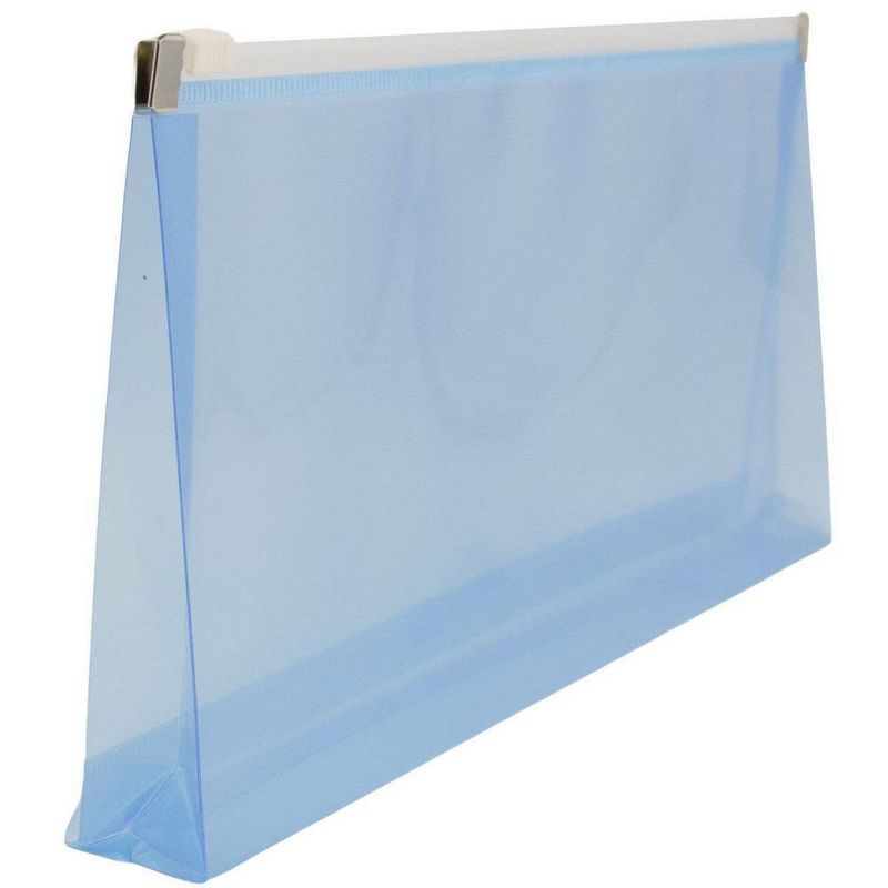 JAM Paper 5'' x 10'' 12pk Plastic Envelopes with Zip Closure, 3 of 5