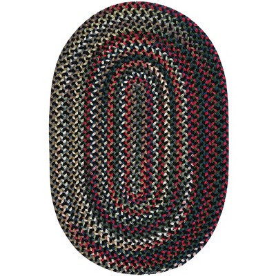 Colonial Mills Chestnut Knoll - Black Satin 5 Ft x8 Ft Oval Rug Indoor 65% Nylon/35% Polypropylene