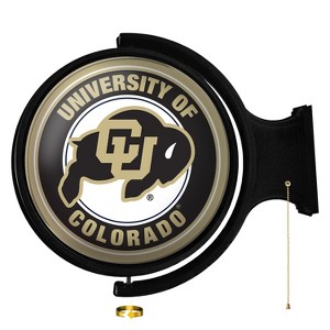 University Original Round Rotating Lighted Wall Sign - 1 of 4