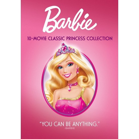 Barbie: 10-movie Classic Princess Collection (dvd)(2023) : Target