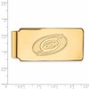 Black Bow Jewelry 14k Yellow Gold Carolina Hurricanes NHL Money Clip - 2 of 3