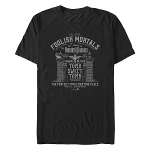 Men's Haunted Mansion Welcome Foolish Mortals T-Shirt - 1 of 4