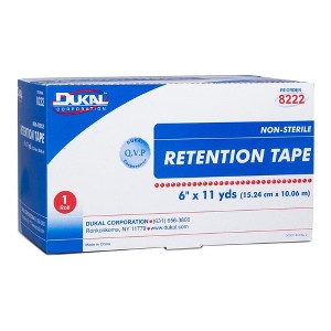 DUKAL PRE-CUT RETENTION TAPE 6"X 11 YD - 1 of 3