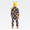 Boys' Pikachu Union Suit - Navy Blue - 2 of 3