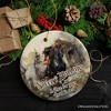 Vintage Sleepy Hollow Dark and Spooky Ornament, Headless Horseman Halloween Souvenir| OrnamentallyYou - 4 of 4