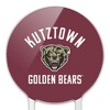 Kutztown Bear Acrylic Cake Topper Party Decoration for Wedding Anniversary Birthday Graduation - 3 of 4