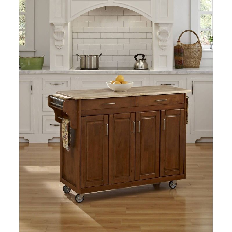 Kitchen Carts And Islands Oak Brown - Home Styles, 3 of 4