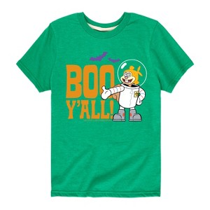 Boys' - SpongeBob SquarePants - Sandy Boo Y'all Short Sleeve Graphic T-Shirt - 1 of 4