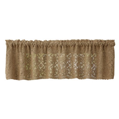 Park Designs Lace Oatmeal Valance 60" x 14"