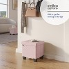StorageBud Storage Ottoman for Bedroom End of Bed, Velvet Storage Bench, Large Storage Ottoman Bench, Entryway Bench with Storage - 2 of 4