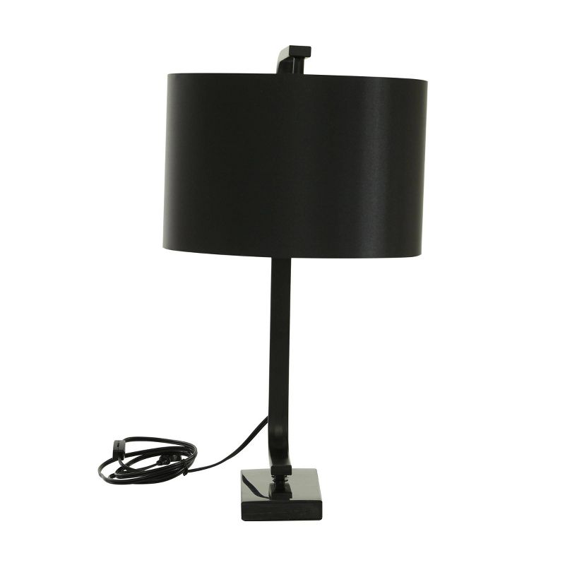 Traditional Metal Table Lamp Black - Olivia &#38; May, 4 of 17