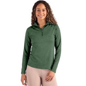 Cutter & Buck Coastline Epic Comfort Recycled Women’s Quarter Zip - 1 of 2