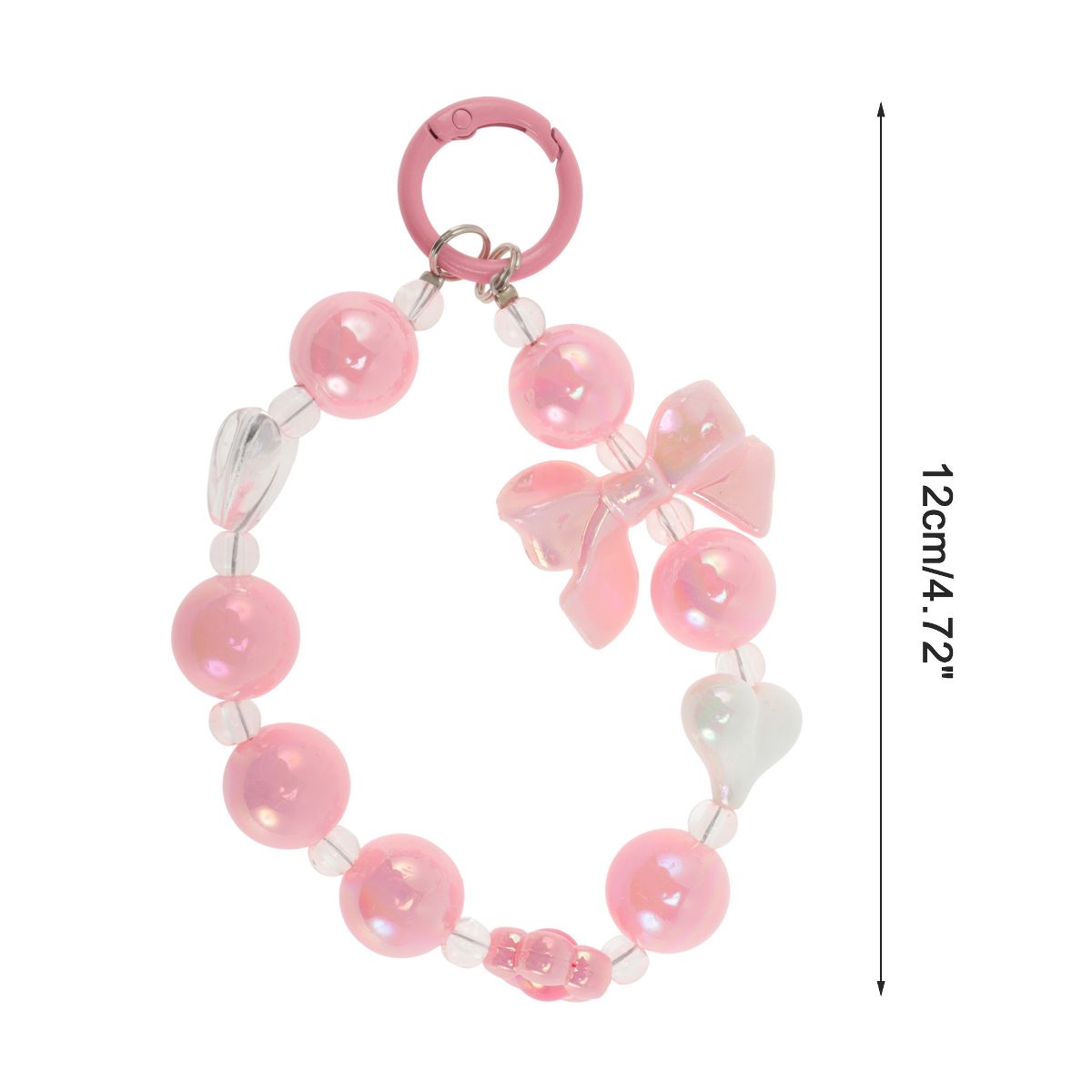 Unique Bargains Heart Bow Phone Charm 1 Pc - thumbnail 8