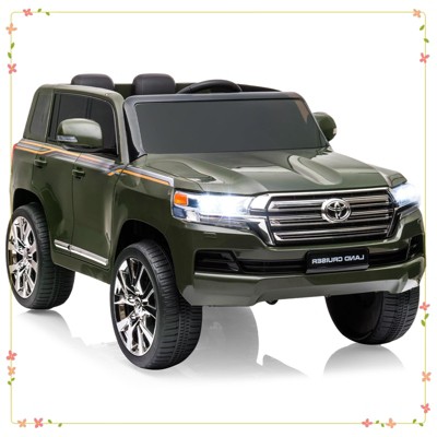 Kids 12V 2-Seater Ride On Car, Licensed Toyota Land Cruiser Electric Car