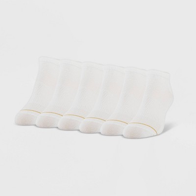 All Pro Women's 6pk Ultra Soft No Show Socks 4-10