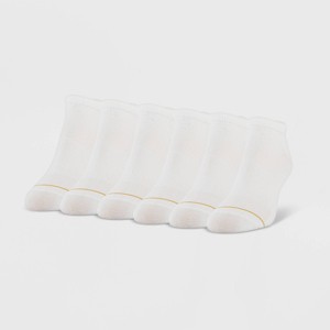 All Pro Women's 6pk Ultra Soft No Show Socks 4-10 - 1 of 3