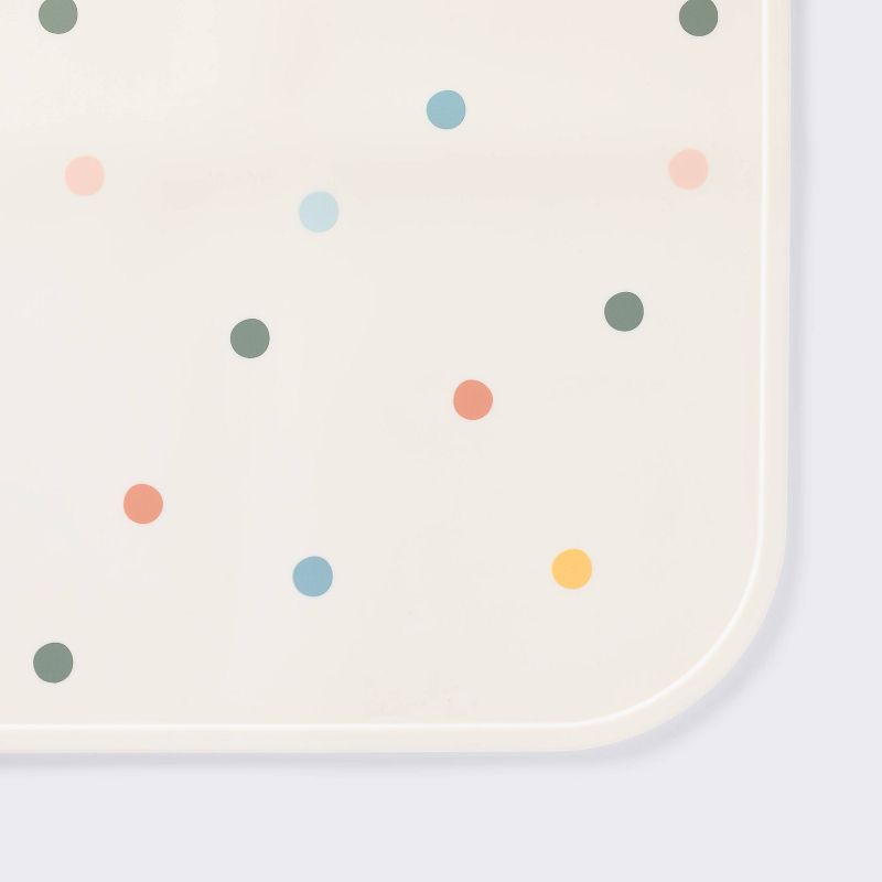Silicone Placemat - Beige/Dots - Cloud Island&#8482;, 4 of 6
