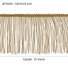 Unique Bargains Polyester Crafts Chainette Sewing Tassel Fringe Trim Ribbon - 2 of 4