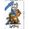 Trends International Disney Beauty and the Beast (1991) - Watercolor Beast Unframed Wall Poster Prints - 3 of 4