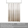Rbied 72" x 72" Ombre Printed Seersucker Shower Curtain - 3 of 4