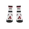 MLB Arizona Diamondbacks Large Quarter Socks - image 3 of 4