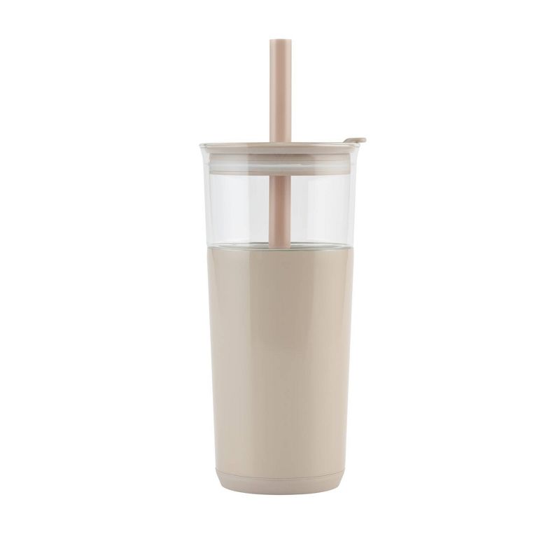 Reduce 20oz Aspen Vacuum Insulated Stainless Steel Glass Tumbler with Lid and Straw, 2 of 12