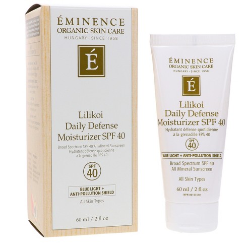 Eminence Lilikoi Daily Defense Moisturizer Spf 40 2 Oz : Target